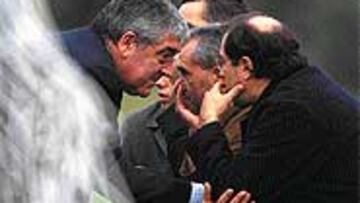 <b>EN MARCHA</B>. Dani, con Corominas, Casanova, Collet y Ballart.