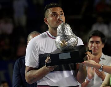 Las imágenes del título de Nick Kyrgios en Acapulco