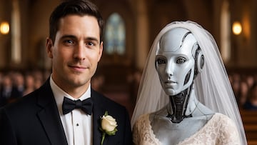 inteligencia artificial boda matrimonio robot