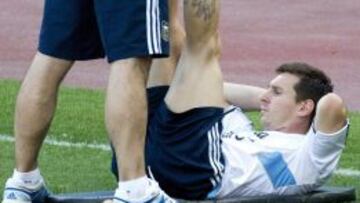 Messi no jugará con Argentina y ya se encuentra en Barcelona