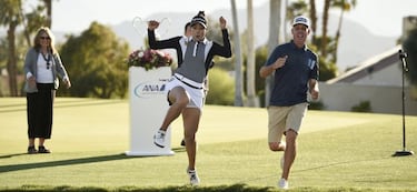 El salto de alegría de Tavatanakit en el ANA Inspiration