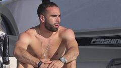 DANIEL CARVAJAL JUGADOR DEL REAL MADRID DE VACACIONES EN IBIZA