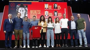 Este es el nuevo cuerpo t¨¦cnico de Montse Tom¨¦