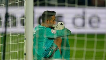 Tomeu Nadal, en el partido de Copa ante el Mallorca.