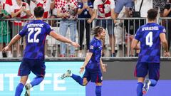 Modric metió el mejor tiro libre de su carrera: ¡alucinante!