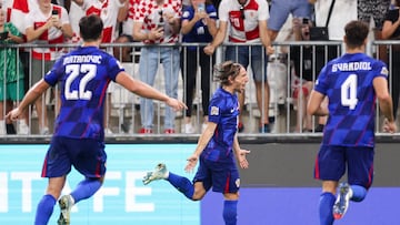 Modric metió el mejor tiro libre de su carrera: ¡alucinante!