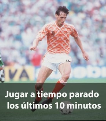 Van Basten disputó 58 partidos en los cuales anotó 24 goles y ganó la Eurocopa 1988 ante la Unión Soviética. 