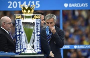 El Chelsea celebró su título de campeón de la Premier League. 