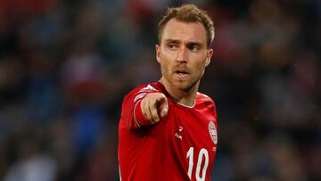 Christian Eriksen, internacional dan&eacute;s del Tottenham.