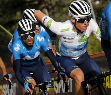 Enric Mas y Alejandro Valverde   