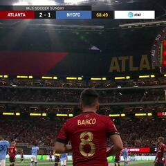 Ezequiel Barco debuta en la MLS después de siete semanas