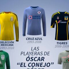 Las playeras en la carrera de Óscar 'Conejo' Pérez