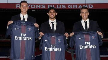 El PSG da por cerrado el mercado y presenta a Draxler, Guedes y Lo Celso