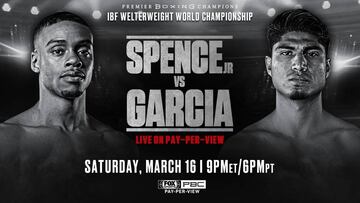 Errol Spence - Mikey Garc&iacute;a: TV, horario, cartelera y c&oacute;mo ver