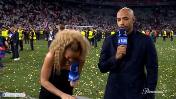 Kate Abdo’s funny slip-up mixing up Thierry Henry with David Beckham