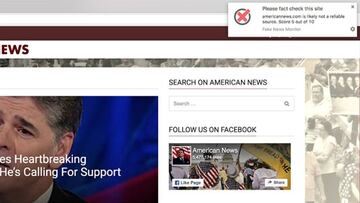 Esta extensión de Chrome detecta las noticias falsas