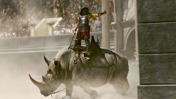 Gladiator 2, rinoceronte