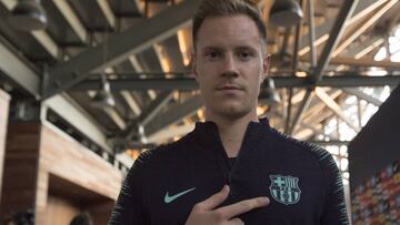 Marc-Andre Ter Stegen aspira a lograr una de las capitan&iacute;as del Bar&ccedil;a. 