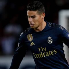 Colombianos con más minutos en Champions League