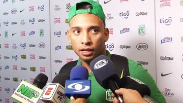 Jarlan Barrera en zona mixta después del clásico