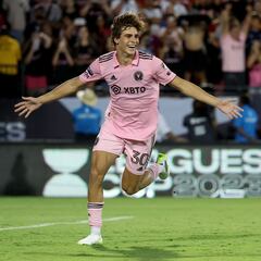 Benjamín Cremaschi, el hombre de moda en Inter Miami junto a Messi