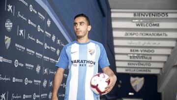 10/07/18 PRESENTACION DE BADR BOULAHROUD COMO NUEVO JUGADOR DEL MALAGA