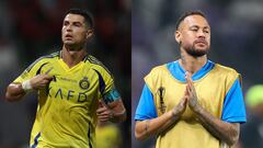 Cristiano Ronaldo y Neymar viven contrastantes celebraciones de cumpleaños