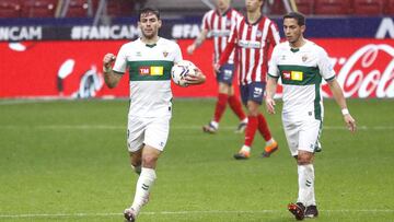 Lucas Boyé, tras marcar al Atlético.