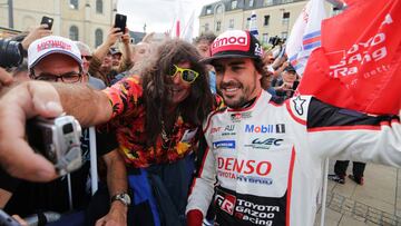 11/06/18
 Fernando Alonso (ESP)  
 TOYOTA GAZOO  Racing. 
 Fernando Alonso, en las verificaciones de las 24 Horas de Le Mans