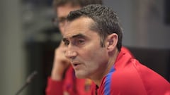 Valverde: "Messi? We haven't pressurized anyone"