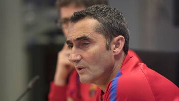 Valverde: "Messi? We haven't pressurized anyone"