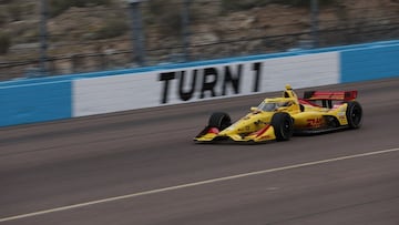 Álex Palou se hace centenario en la Indy