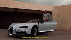 Benzema hace pública su colección de coches de lujo: ojo al extravagante detalle del Bugatti