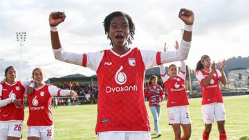 Independiente Santa Fe, primer finalista de la Liga Femenina BetPlay.