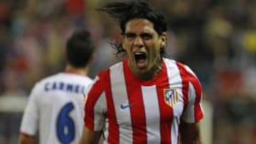 El 'Tigre' Falcao hace rugir al Vicente Calderón