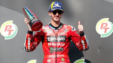 Bagnaia: “No estoy aquí para acabar tercero”