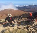 Una noche bajo cero en El Teide con el equipo de Hassen-Bey