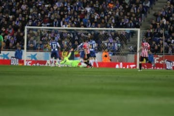 0-1. Aduriz marcó el primer gol.