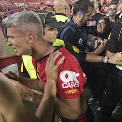 Salva Sevilla: "Se rieron de nosotros en zona mixta, ahora que estén otro año en Segunda"