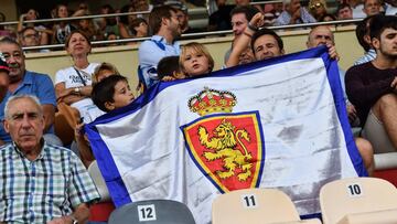 Seguidores del Zaragoza.