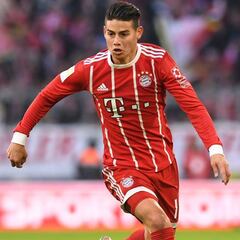 James, en el top 5 de pasadores de la generación 91 en Europa