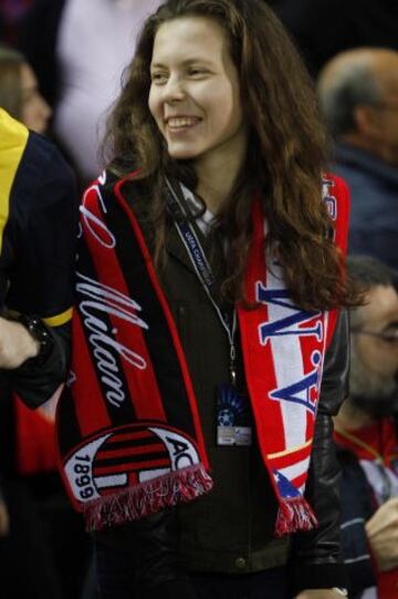 Las imágenes del Atlético-Milán