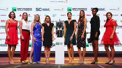 Las mejores tenistas del año deslumbran en Singapur