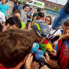 Rojas: "Salió rana medirme con el mejor sprinter de la carrera"