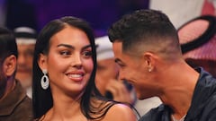 Cristiano Ronaldo, jugador del Al-Nassr, y su esposa Georgina Rodríguez.