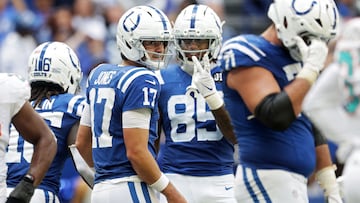 Spencer Shrader starred with four field goals as the Colts crushed the Dolphins at Lucas Oil Stadium in Week 1.