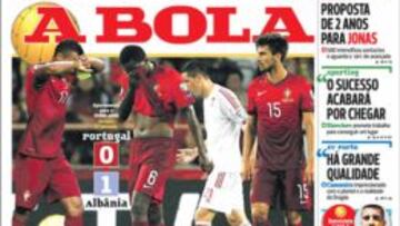 La prensa portuguesa: "La mayor vergüenza en la historia"