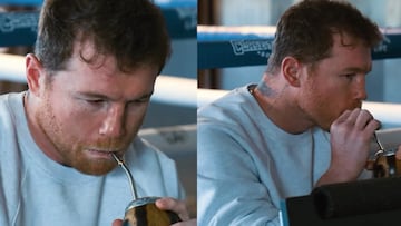 El nuevo ritual de Canelo que comparte con jugadores como Messi y Suárez