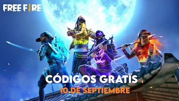 Free Fire | Códigos de hoy sábado 10 de septiembre de 2022: recompensas gratis