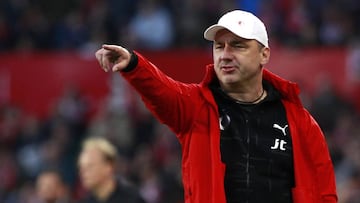 Jindrich Trpisovsky, entrenador del Slavia de Praga